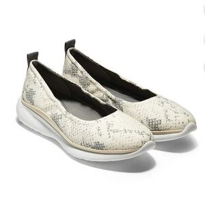 Cole Haan 3.ZeroGrand Ruched Leather Slip On Ballet Flat, Size 9B